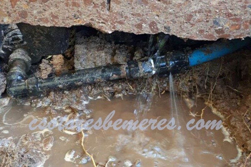 Csőtörés keresés házilag