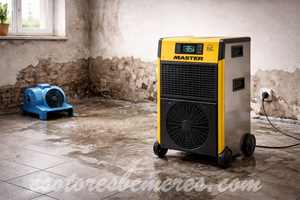 Falszárítás csőtörés után 